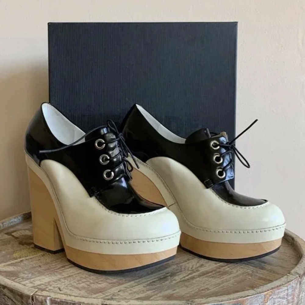 JIL Sander Alexia Platform Oxfords